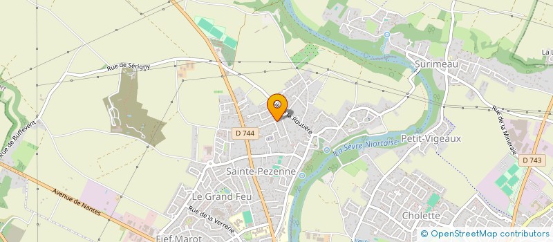 localisation de l'entreprise SOUROC  NIORT