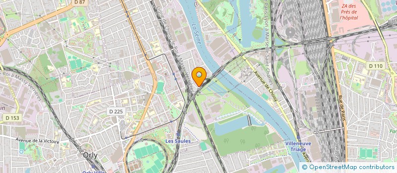 localisation de l'entreprise SOUROU-TAMA, PATIENCE ET ESPOIR à CHOISY-LE-ROI