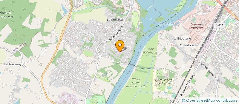 localisation de l'entreprise SOURYS A LA VIE à BOUCHEMAINE