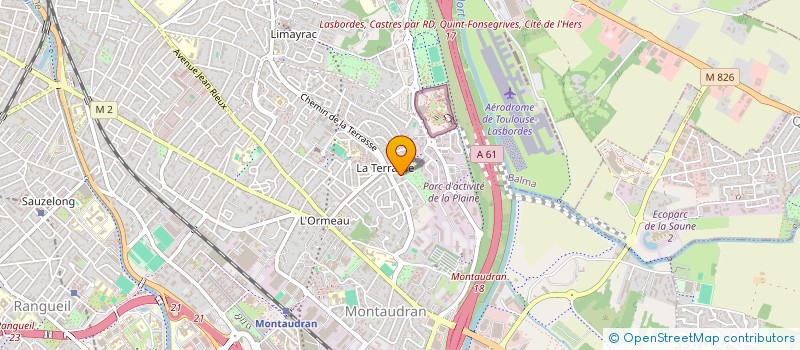 localisation de l'entreprise SOURZAT MATHIEU  TOULOUSE