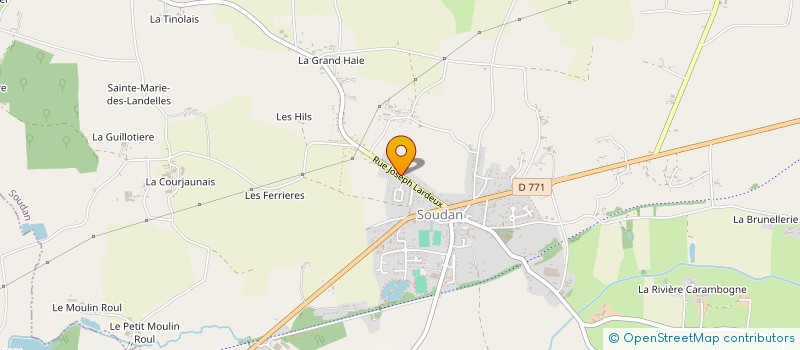 localisation de l'entreprise SOUS BOIS  SOUDAN