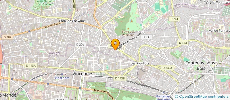 localisation de l'entreprise SOUS-BOIS à FONTENAY-SOUS-BOIS