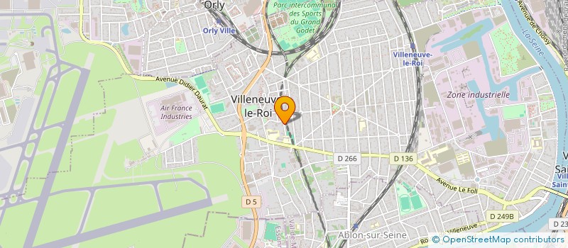 localisation de l'entreprise SOUS DECOR à SARTROUVILLE