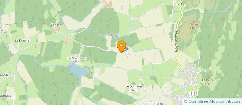 localisation de l'entreprise SOUS DES ECOLES VAL REVERMONT  VAL-REVERMONT