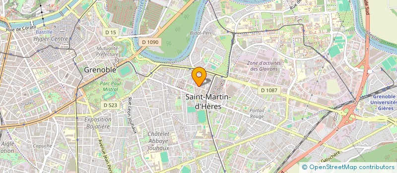 localisation de l'entreprise SOUS L'CAPOT DU MANCHOT  SAINT-MARTIN-D'HERES