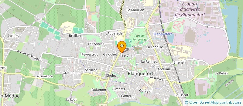 localisation de l'entreprise SOUS L'OMBRE DE MARIAMA à BLANQUEFORT