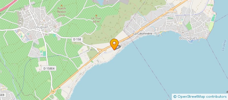 localisation de l'entreprise SOUS LA MER à LOUPIAN