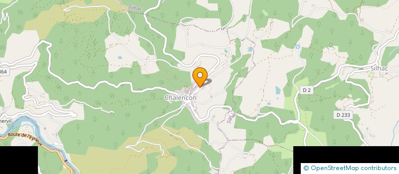 localisation de l'entreprise SOUS LE CHATAIGNIER  VERNOUX-EN-VIVARAIS