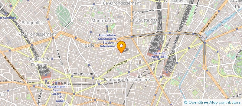localisation de l'entreprise SOUS LE PREAU à PARIS
