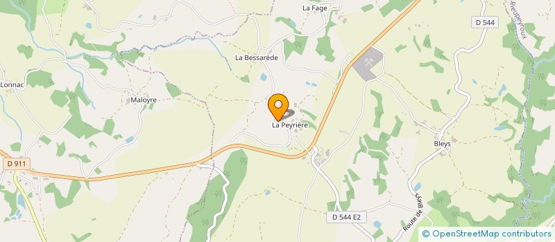 localisation de l'entreprise SOUS LE SAINT JEAN  LA CAPELLE-BLEYS