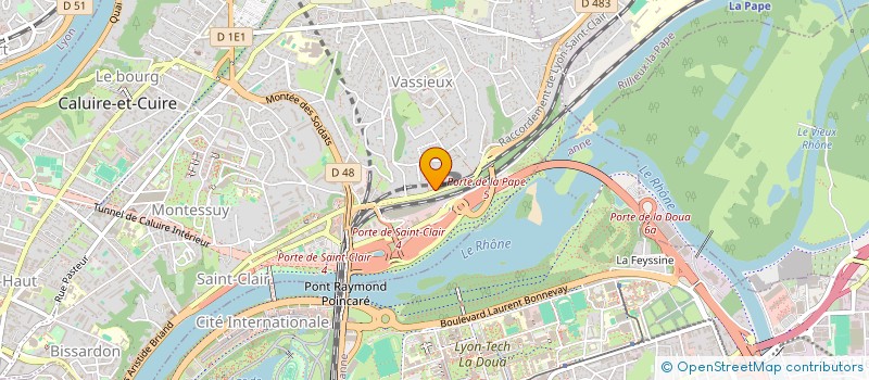 localisation de l'entreprise SOUS LE SCEAU DU TABELLION  CALUIRE-ET-CUIRE