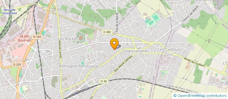 localisation de l'entreprise SOUS LE SENS à AVRILLE