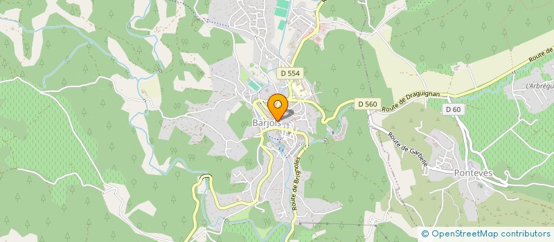 localisation de l'entreprise SOUS LE SOLEIL DE PROVENCE ET DU VAR à BARJOLS