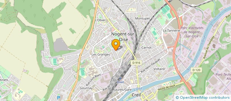 localisation de l'entreprise SOUS LE TOIT  NOGENT-SUR-OISE