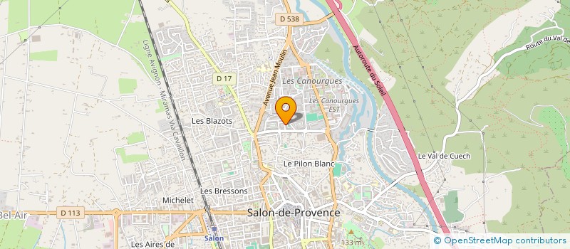 localisation de l'entreprise SOUS LE VENT à SALON-DE-PROVENCE