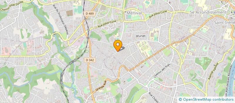 localisation de l'entreprise SOUS LES ORANGERS  SAINTE-FOY-LES-LYON