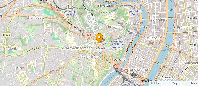 localisation de l'entreprise SOUS LES PAVES à LYON