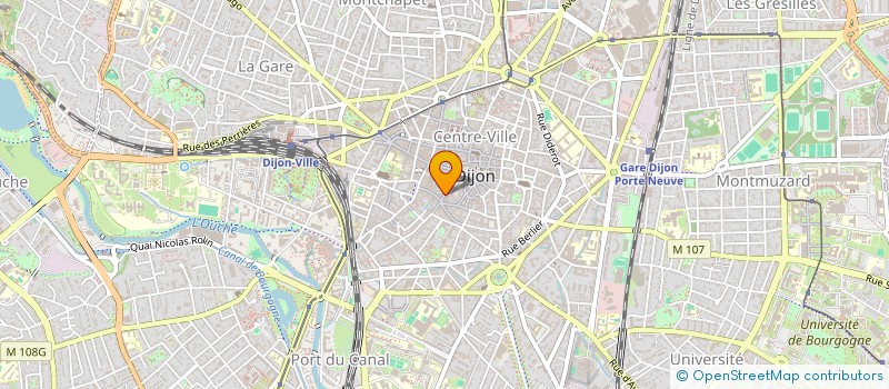 localisation de l'entreprise SOUS LES TOITS à DIJON