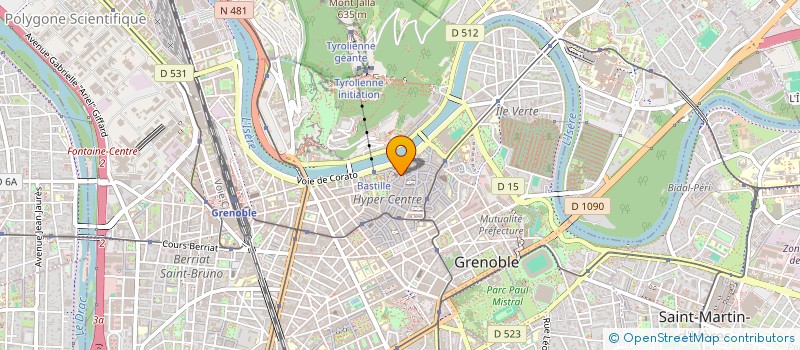 localisation de l'entreprise SOUS LES TOITS  GRENOBLE
