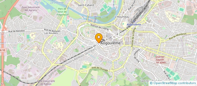 localisation de l'entreprise SOUS MON TOIT ANGOULEME à ANGOULEME