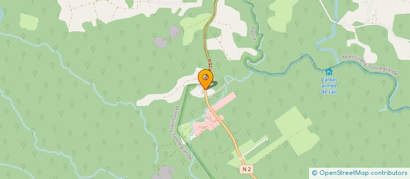 localisation de l'entreprise SOUS MONTOY  ROURA