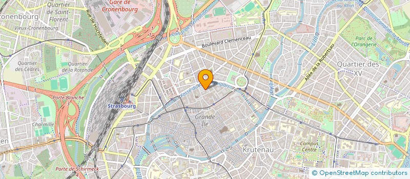 localisation de l'entreprise SOUS PARADIS à STRASBOURG