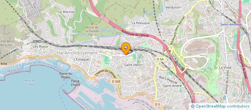 localisation de l'entreprise SOUS ROCHE à MARSEILLE