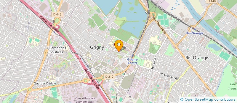 localisation de l'entreprise SOUS TOUS LES TOITS DU MONDE à GRIGNY