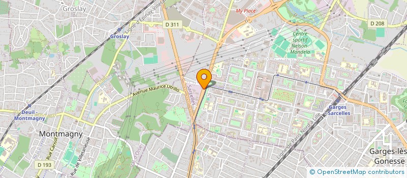 localisation de l'entreprise SOUS-TRAITANCE LOCATION SERVICES à SARCELLES