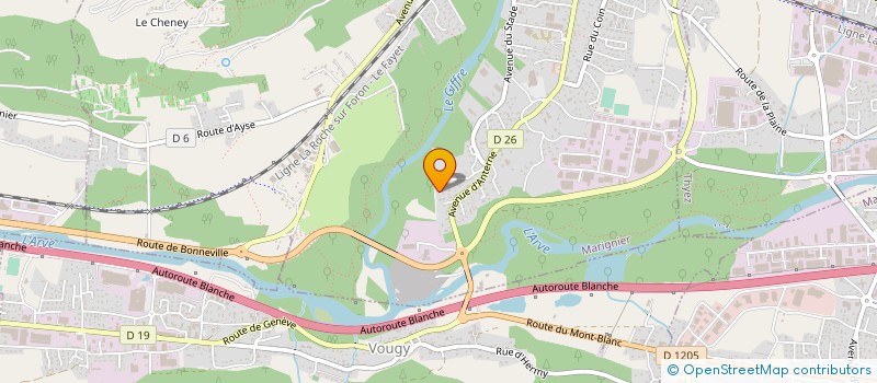 localisation de l'entreprise SOUS-TRAITANCE PAC  MARIGNIER