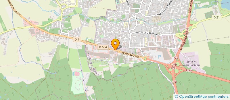 localisation de l'entreprise SOUS TRAITANCE SERVICE à PONTAULT-COMBAULT