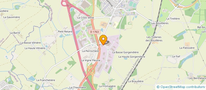 localisation de l'entreprise SOUS-TRAITANCE USINAGE LEVEQUE à MONTAIGU-VENDEE