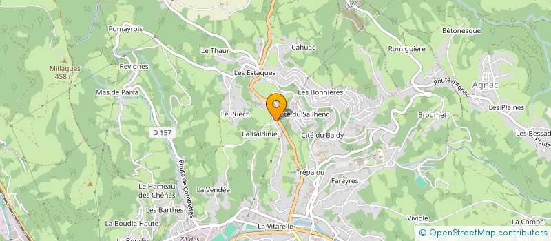 localisation de l'entreprise SOUSA CONSTRUCTIONS à DECAZEVILLE