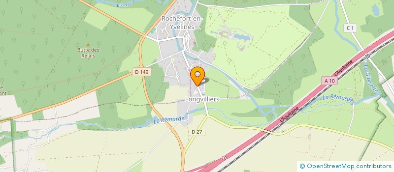 localisation de l'entreprise SOUSA ET FERNANDES SARL à LONGVILLIERS