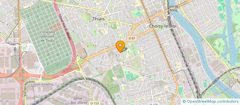 localisation de l'entreprise SOUSA H.MULLER  THIAIS