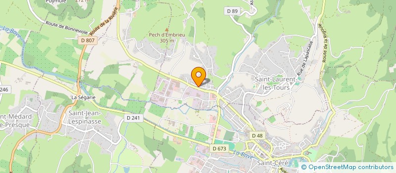 localisation de l'entreprise SOUSAFLOW  SAINT-LAURENT-LES-TOURS