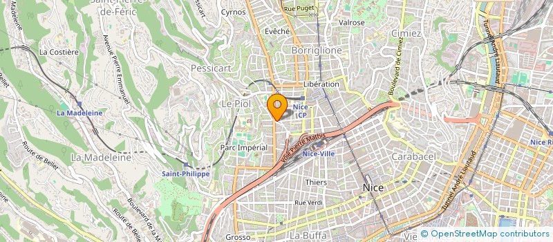 localisation de l'entreprise SOUSAS CONSTRUCTIONS à NICE