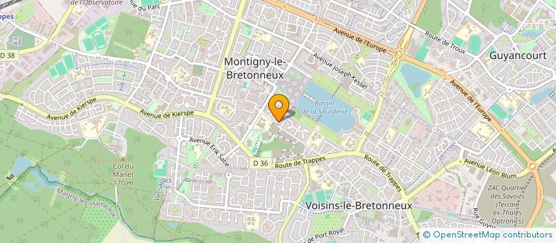 localisation de l'entreprise SOUSLESMURS à MONTIGNY-LE-BRETONNEUX