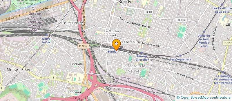 localisation de l'entreprise SOUSOU DELICES  BONDY