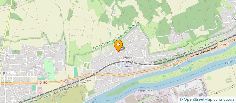 localisation de l'entreprise SOUSOU FRUITS à JUZIERS