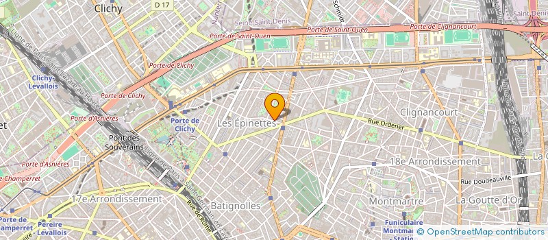 localisation de l'entreprise SOUSS DECORATION  PARIS