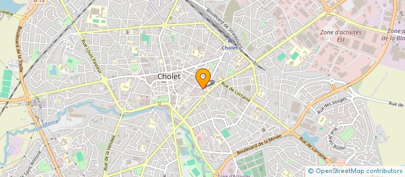 localisation de l'entreprise SOUSS DISTRIBUTION à CHOLET