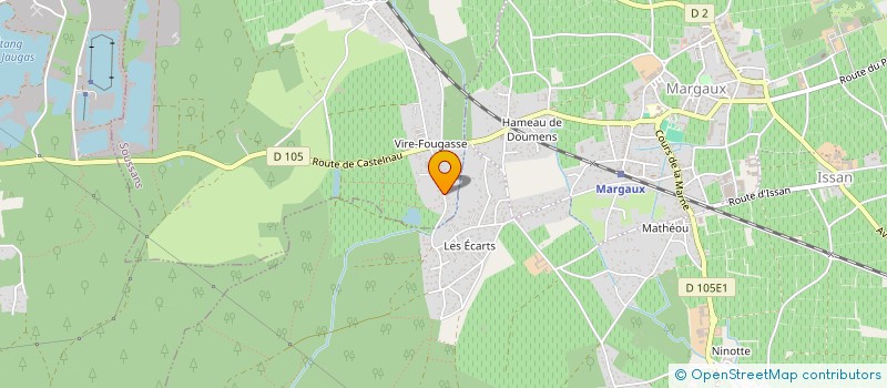 localisation de l'entreprise SOUSSANS INSTALLATION EAU ET GAZ  SOUSSANS