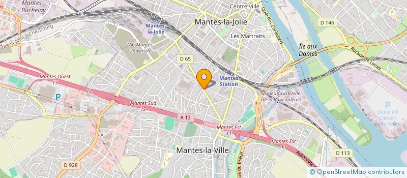 localisation de l'entreprise SOUSSI à MANTES-LA-VILLE