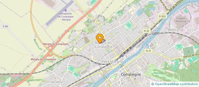 localisation de l'entreprise SOUSSOU  MARGNY-LES-COMPIEGNE