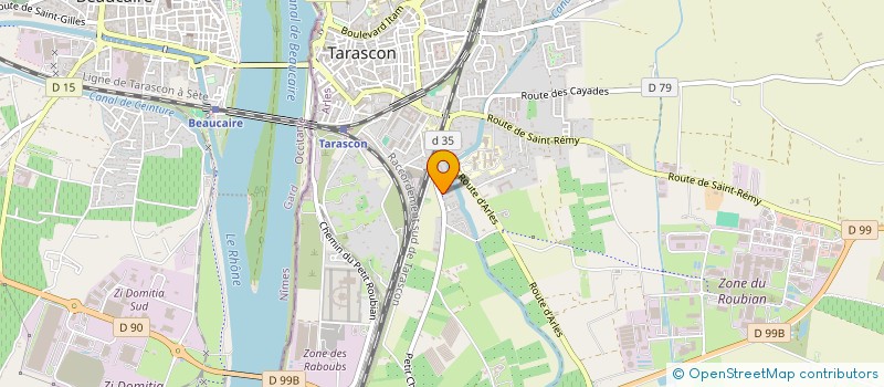 localisation de l'entreprise SOUSSOU ACADEMY  TARASCON