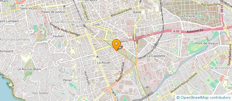 localisation de l'entreprise SOUTH CLEAN à MARSEILLE