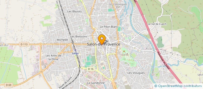 localisation de l'entreprise SOUTH CONCEPT STORE à SALON-DE-PROVENCE