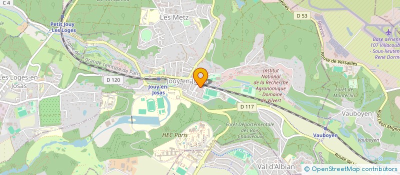 localisation de l'entreprise SOUTH LINE SOCIETY  JOUY-EN-JOSAS