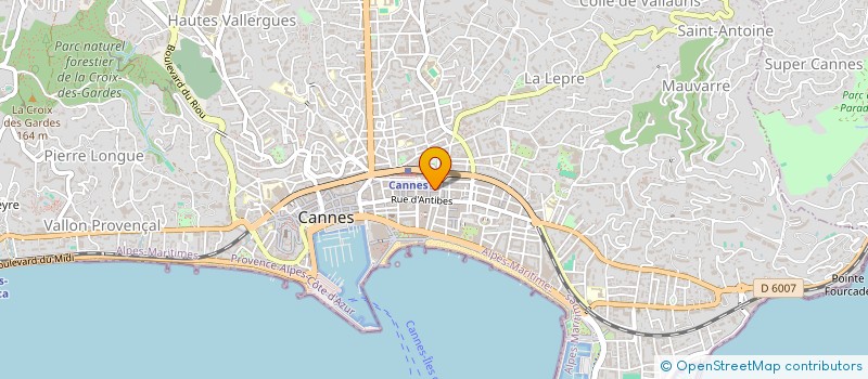 localisation de l'entreprise SOUTH MANAGEMENT CONSULT à CANNES